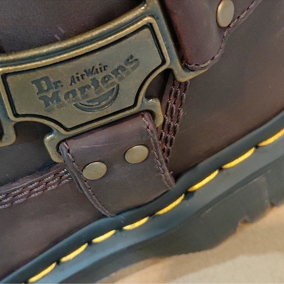 Dr. Martens Anistone Hi Black Boots - Picture 3 of 8